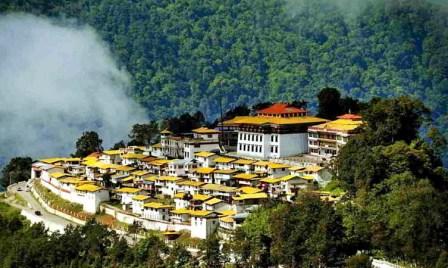 Tawang Monastery & Mountain View, Arunachal Pradesh