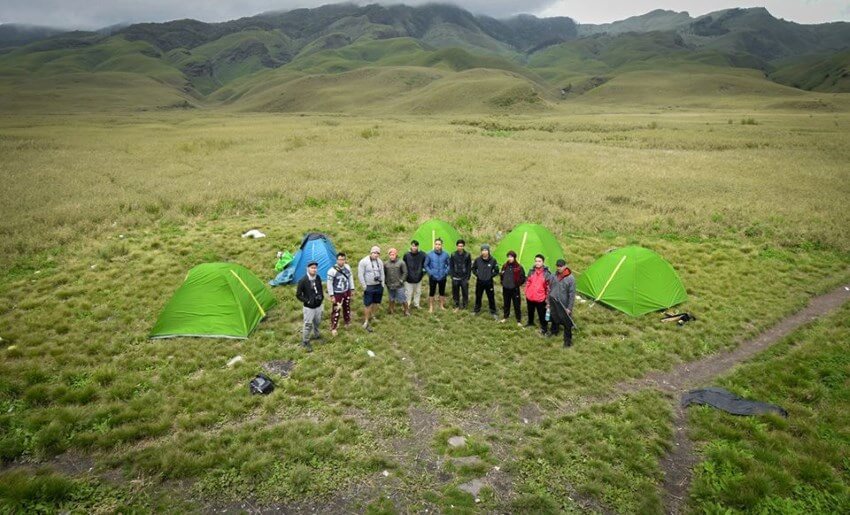 Camping Under the Stars



                    